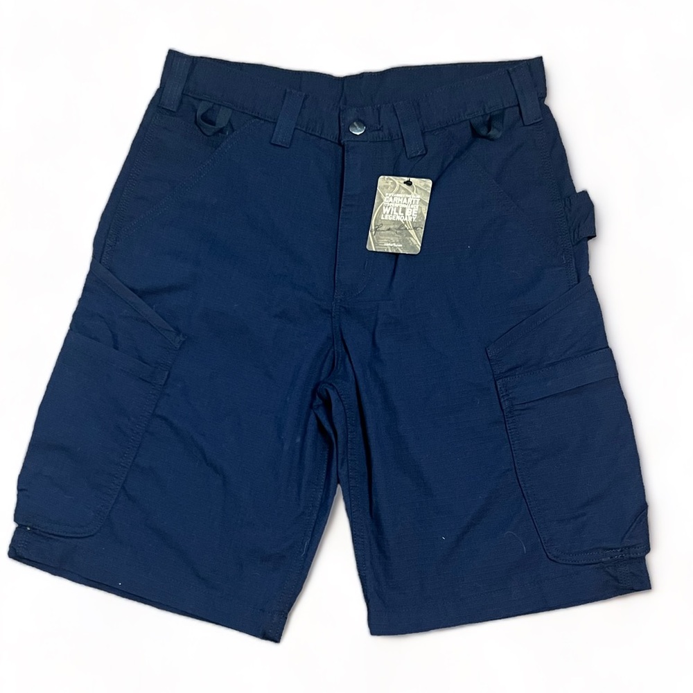 Carhartt Navy Cargo Shorts New. 32 New